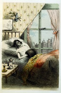 Henri Boutet illusztrációja, Louis-Henri Murger, más néven Henri Murger „Francine