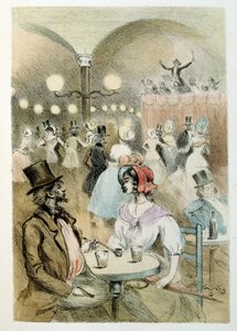 Henri Boutet illusztrációja, Louis-Henri Murger, más néven Henri Murger „Francine