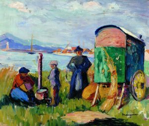 A cigánykocsi alkotó: Henri Charles Manguin