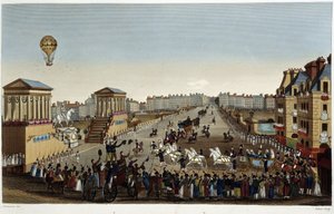 Őfelsége XVIII. Lajos bejárata Párizsba alkotó: Henri Courvoisier-Voisin