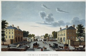 A pokol sorompója, 1820 körül – Courvoisier „” Párizsi látképében”
