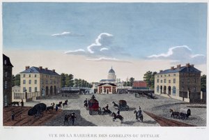 Kilátás a Barrière des Gobelins ou d