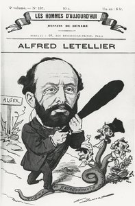 Alfred Letellier karikatúrája, A mai embereiből