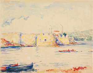 Antibes alkotó: Henri Edmond Cross