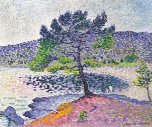 Tengerpart, Esti hatás, 1902 alkotó: Henri Edmond Cross
