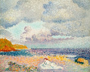Zivatar előtt alkotó: Henri Edmond Cross