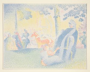 Champs-Élysées alkotó: Henri Edmond Cross