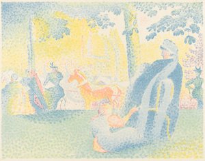 A parkban alkotó: Henri Edmond Cross