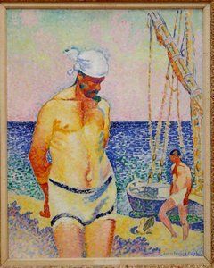 Lesteur, 1908 alkotó: Henri Edmond Cross