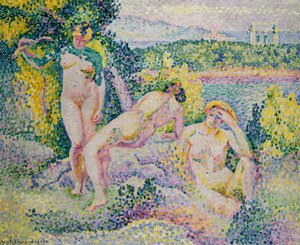 Nimfák, 1906 alkotó: Henri Edmond Cross