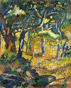 Egy tisztás Provence-ban (tanulmány) alkotó: Henri Edmond Cross