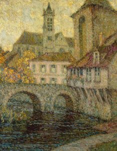A Porte de Bourgogne, Moret alkotó: Henri Eugene Augustin Le Sidaner