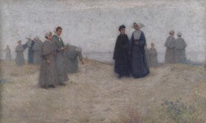 Árvák sétánya, 1888 alkotó: Henri Eugene Augustin Le Sidaner