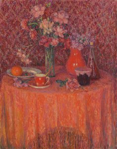 Az asztal, Harmónia pirosban; Le Table, Harmonie Rouge