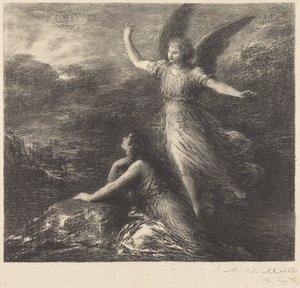 Debüt a „Paradicsom és a peri” című műből (2. tábla) alkotó: Henri Fantin-Latour