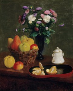 Virágok és gyümölcsök alkotó: Henri Fantin-Latour
