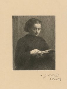 Olvasó nő alkotó: Henri Fantin-Latour
