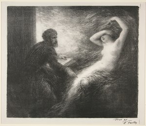 Parsifal: II. felvonás. Kundry megjelenése alkotó: Henri Fantin-Latour