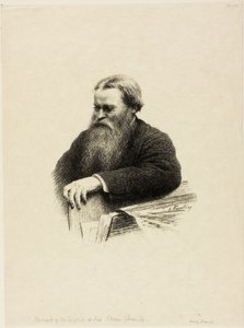 Edwin Edwards művész portréja alkotó: Henri Fantin-Latour