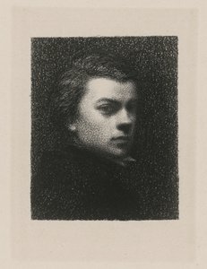 Önarckép 17 évesen alkotó: Henri Fantin-Latour