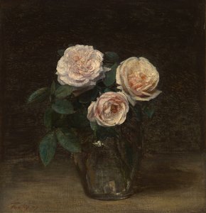Csendélet rózsákkal alkotó: Henri Fantin-Latour