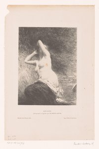 Ariadne Naxos szigetén maradt Ariane (cím a tárgyon) alkotó: Ignace Henri Jean Fantin Latour