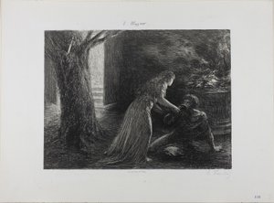 A Valkűr debütálása alkotó: Ignace Henri Jean Fantin Latour
