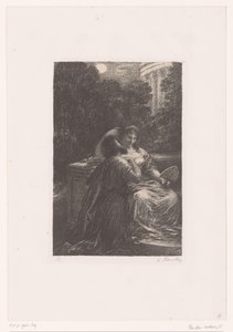 Dido és Aeneas a holdfényben Les Troyens a Karthágó. törvény III. Duo d