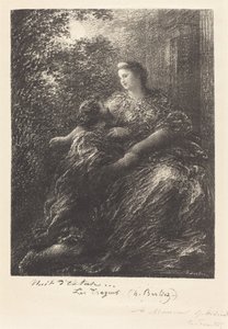 Duett a "The Trojans"-ból (6. lemez) alkotó: Ignace Henri Jean Fantin Latour