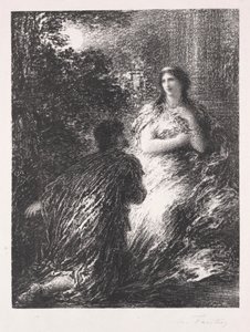 A trójaiak duója alkotó: Ignace Henri Jean Fantin Latour
