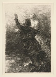 A repülő holland: III. felvonás, Zenta és a holland extázisa alkotó: Ignace Henri Jean Fantin Latour