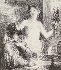 A zenész alkotó: Ignace Henri Jean Fantin Latour