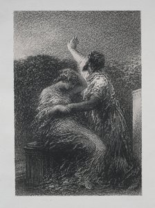 A mágus Baltajar és Fatime alkotó: Ignace Henri Jean Fantin Latour