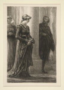 A nürnbergi mesterénekesek: I. felvonás, Walther találkozója és alkotó: Ignace Henri Jean Fantin Latour