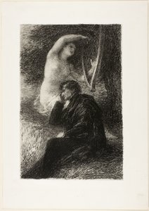 Lélio: A Lipari hárfa, Hector Berlioztól, sa vie et ses oeuvres alkotó: Ignace Henri Jean Fantin Latour