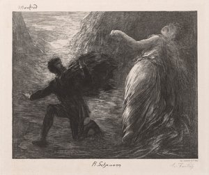 Manfred és Astarte alkotó: Ignace Henri Jean Fantin Latour