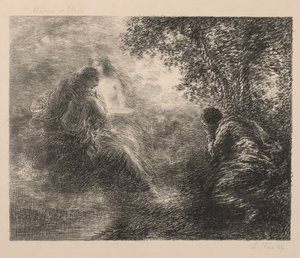 Zene és költészet alkotó: Ignace Henri Jean Fantin Latour