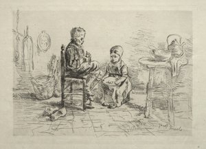 Burgonya hámozása alkotó: Ignace Henri Jean Fantin Latour