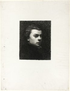 A tizenhét éves művész portréja alkotó: Ignace Henri Jean Fantin Latour