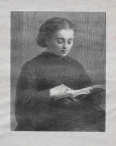 Olvasmány: A művésznővér portréja alkotó: Ignace Henri Jean Fantin Latour