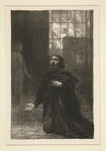 Rienzi: V. felvonás, Rienzi része (Rienzi: V. felvonás, Rienzi alkotó: Ignace Henri Jean Fantin Latour