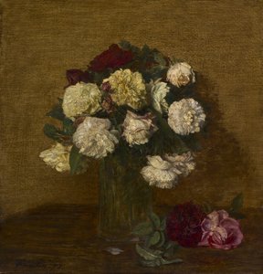Rózsák vázában, 1878 alkotó: Ignace Henri Jean Fantin Latour