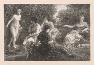 A fürdőzők alkotó: Ignace Henri Jean Fantin Latour