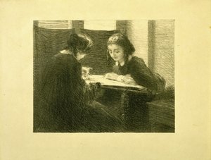 A hímzők, 3. sz alkotó: Ignace Henri Jean Fantin Latour