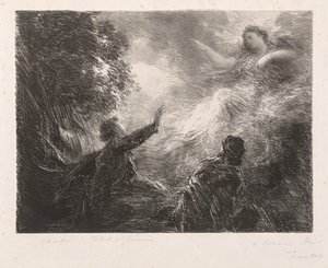 Az Alpok tündére alkotó: Ignace Henri Jean Fantin Latour