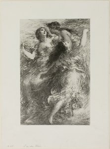 The Rhinegold: I. jelenet, A Rajnai lányok alkotó: Ignace Henri Jean Fantin Latour