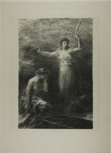 Victor Hugónak alkotó: Ignace Henri Jean Fantin Latour