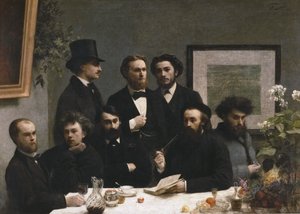 Az asztal egyik sarka alkotó: Henri Fantin-Latour