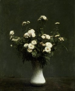 Krizantém váza alkotó: Henri Fantin-Latour