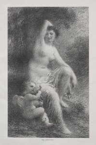 Vénusz és Ámor alkotó: Ignace Henri Jean Fantin Latour